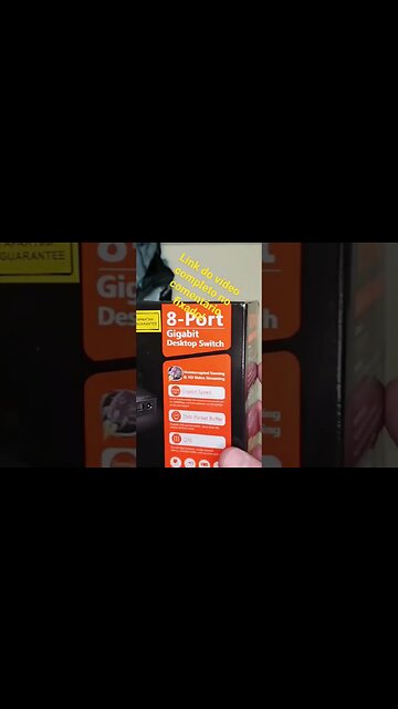 Switch Gigabit Tenda 8 Portas 100/1000 Mbps: Um Switch Super Rápido e Barato para Turbinar sua Rede!