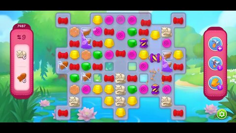 Playrix Homescapes Gameplay Walkthrough Level 7487