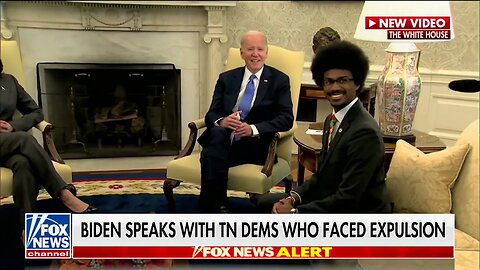 Biden Kicks Press Out Shortly After Beginning Meeting With So-Called "Tennessee Three"