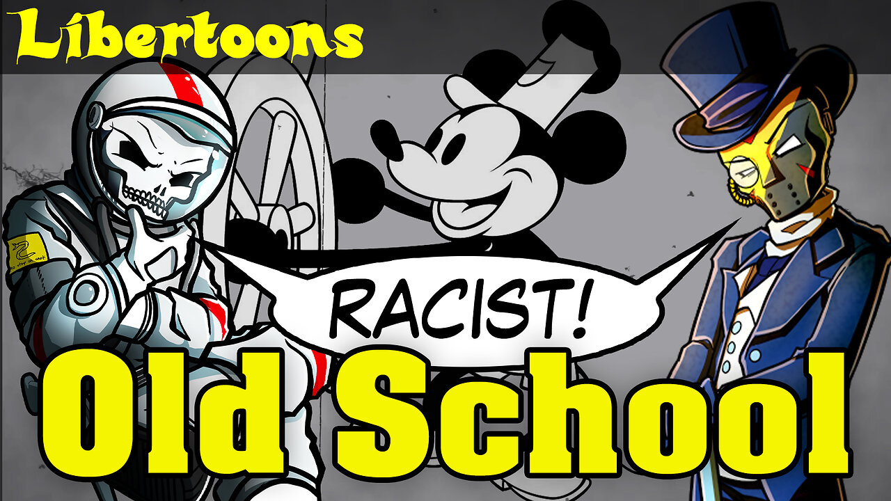 Old School: Meeting Racist Mickey (LIBERTOONS!)