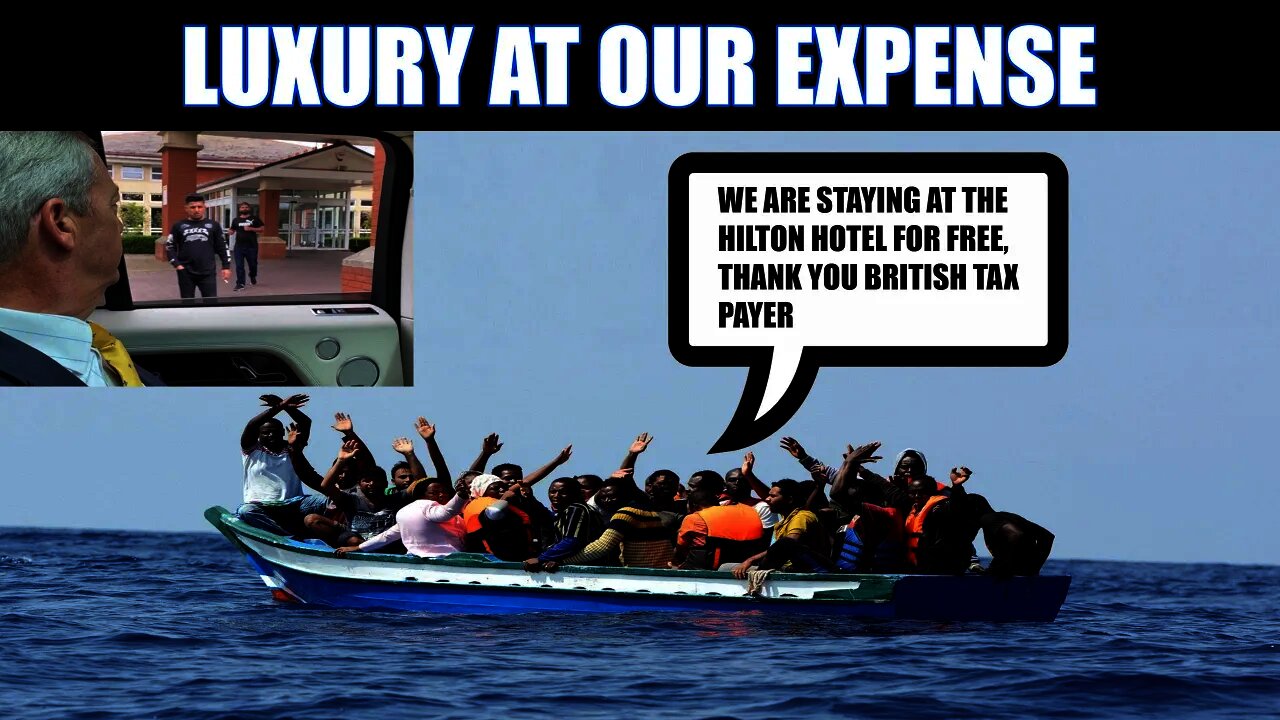 Nigel Farage Exposes How 4* Hotels Are For Foreign Criminals Not Homeless Veterans