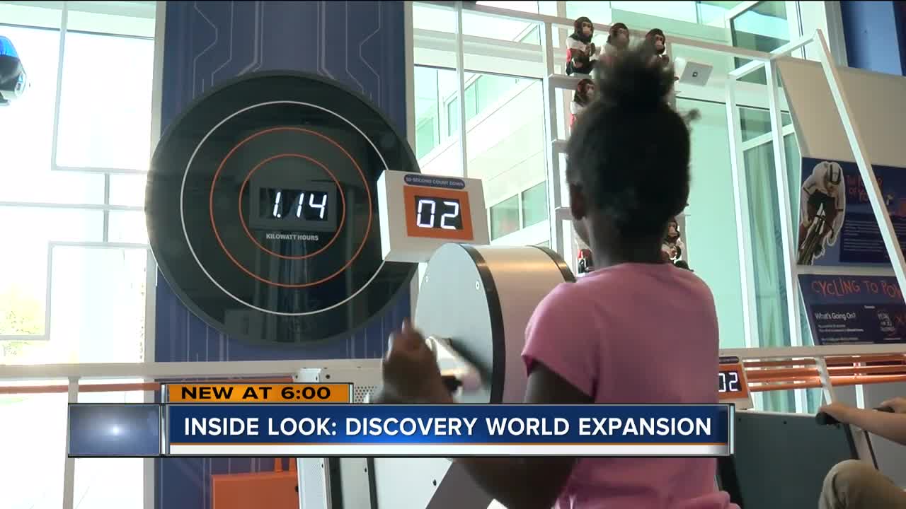 Inside Discovery World's new 20,000 square foot expansion