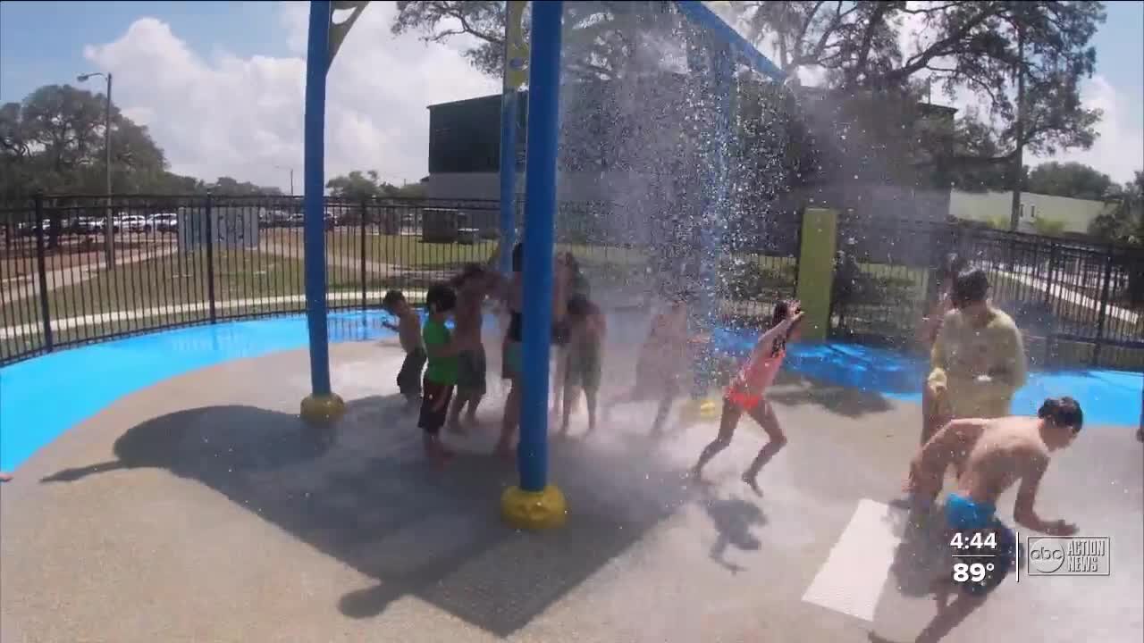 Splash Pad gives Hudson families much-needed summer fun