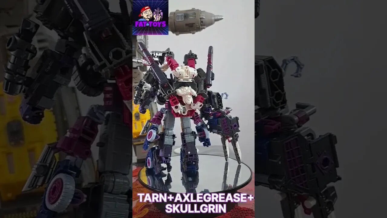 TRANSFORMERS LEGACY EVOLUTION TARN+AXLEGREASE+SKULLGRIN #transformers #hasbro