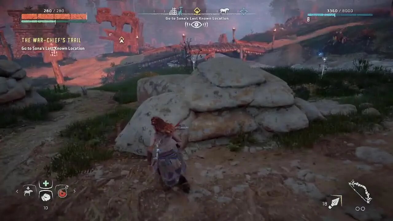 Blind Running Horizon Zero Dawn day 2