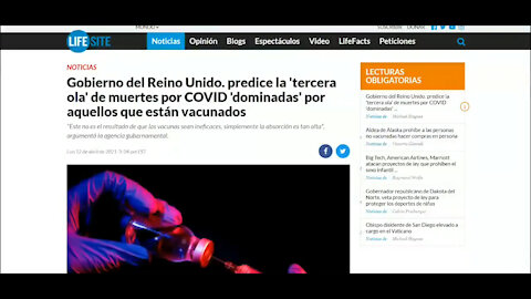 LA TERCERA OLA DE FALLECIDOS SON AQUELLOS QUE HAYAN RECIBIDO LAS DOS DOSIS DE LA VACUNA