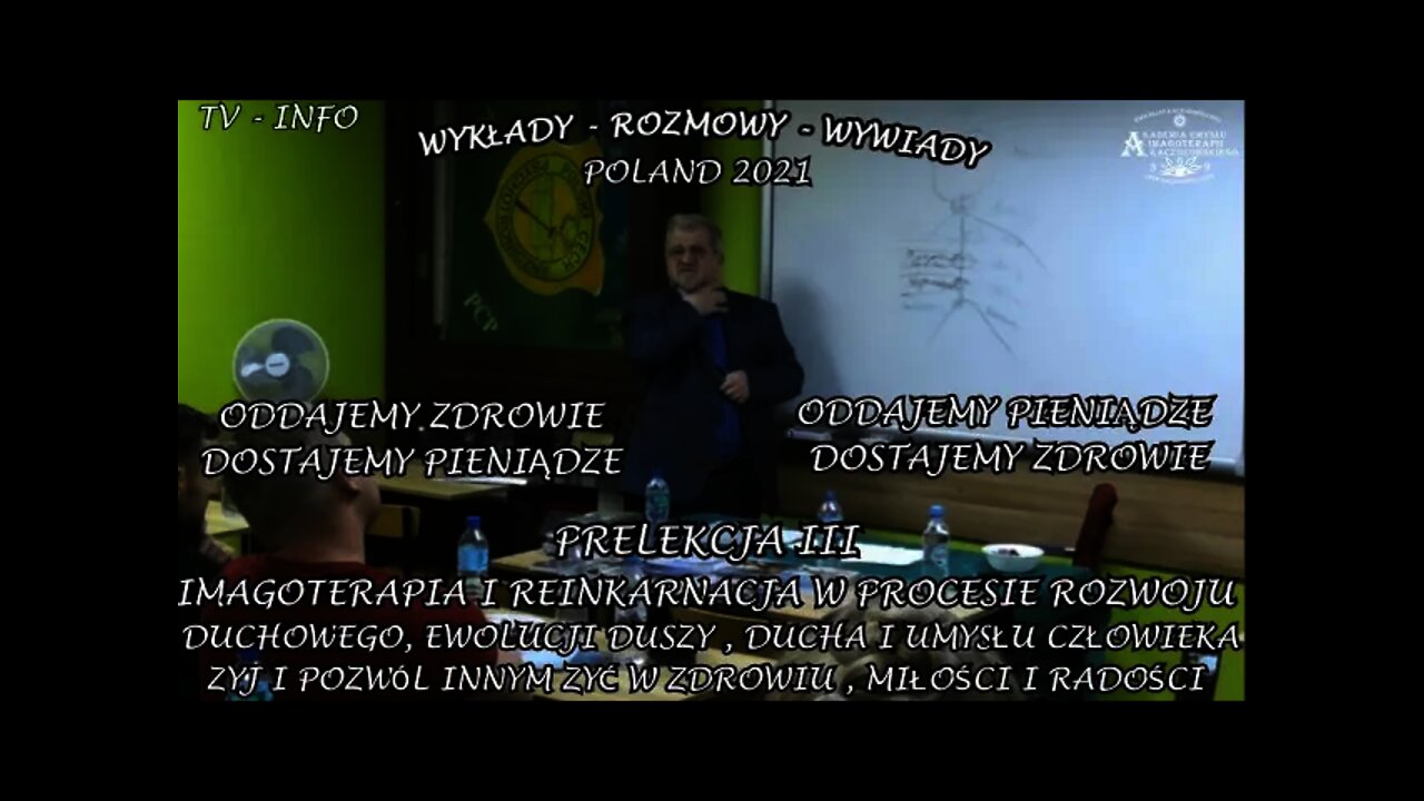 EWOLUCJA DUSZY, DUCHA I UMYSŁU CZŁOWIEKA W IMAGOTERAPII, REINKARNACJI I PROCESU ROZWOJU /2021TV INFO