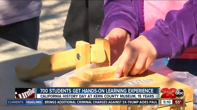 Kern County Museum hosted California History Day for third and fourth graders