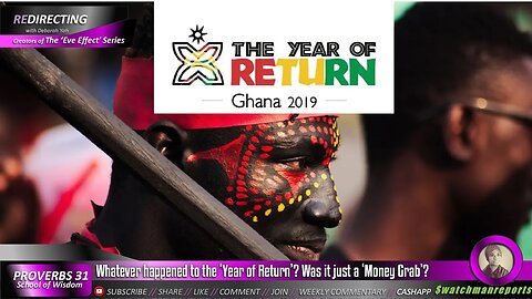 Whatever happened to the ‘Year of Return’? Was it just a ‘Money Grab’?