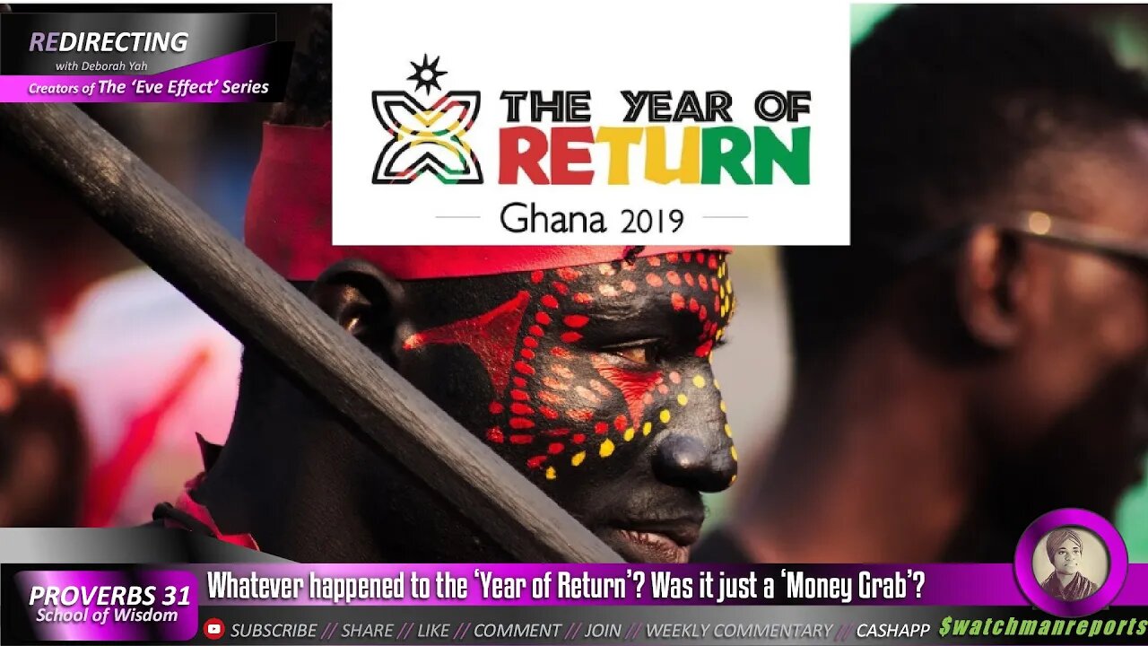 Whatever happened to the ‘Year of Return’? Was it just a ‘Money Grab’?
