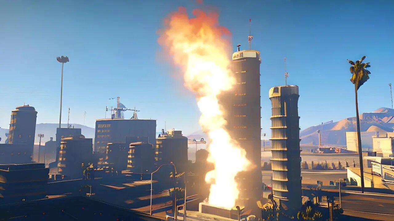 blow up the tower - GTA RP