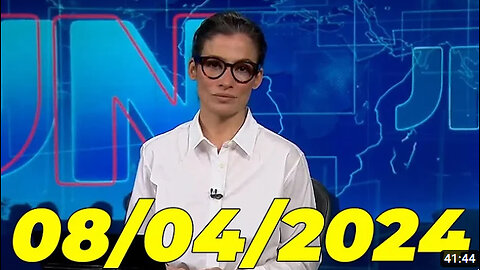 Jornal Nacional 08 04 2024 Segunda Feira Completo