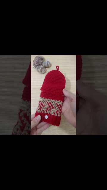 How To Crochet Convertible Gloves #shorts