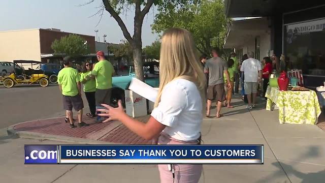 Downtown Nampa businesses donate room makeover!