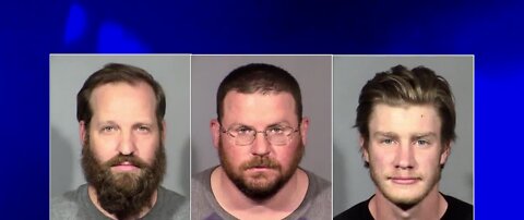 Mugshots of 3 men arrested on terrorism charges