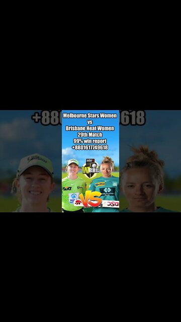 Sydney Thunder Women vs Brisbane Heat Women, 29th Match prediction , WBBL Match prediction