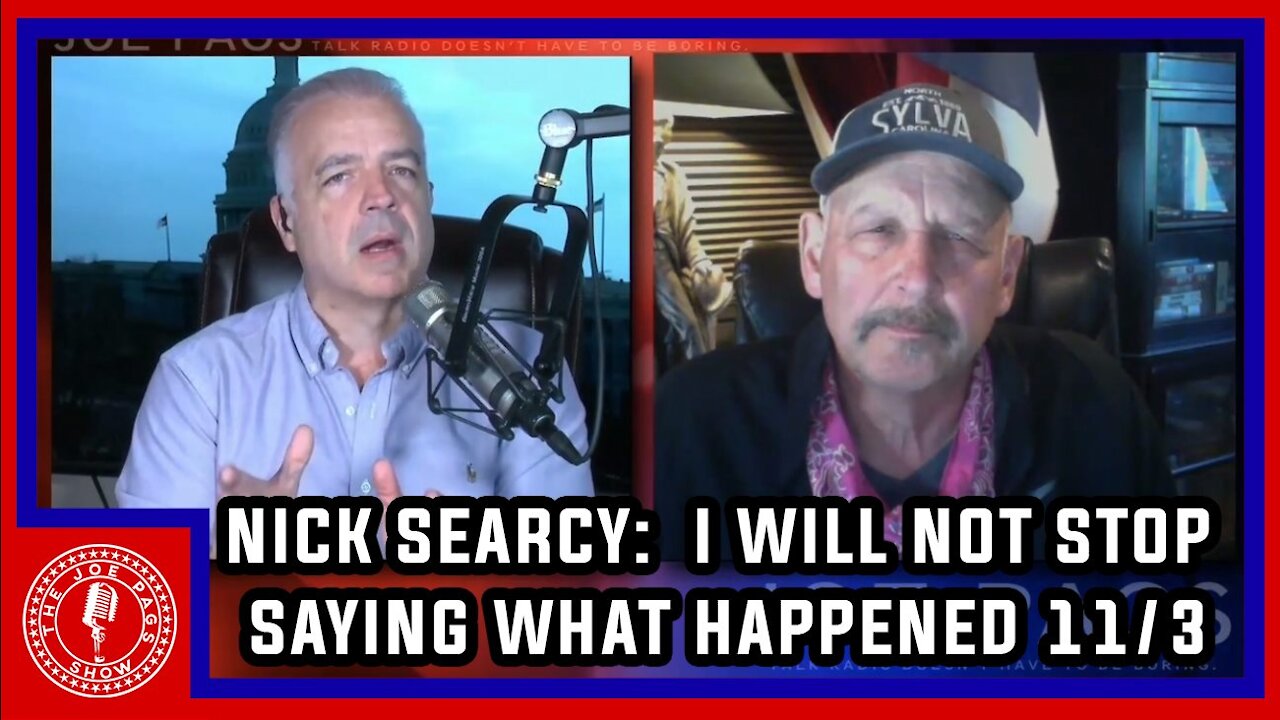 Nick Searcy Will NOT Be Canceled -- and Won't Stop Saying the Election Was Rigged!