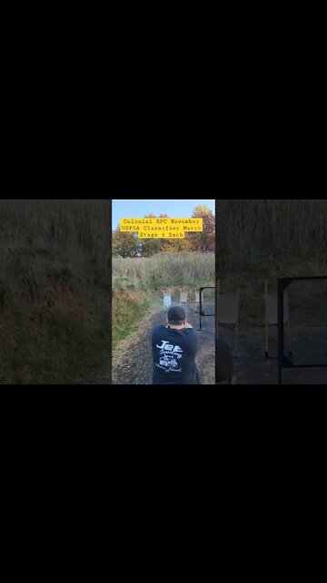 Colonial RPC November USPSA Classifier Match Stage 4 Zach #uspsa #unloadshowclear