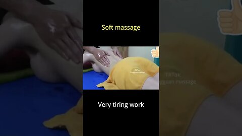 Soft Massage, Very Tiring Work #viral #ytshorts #foryou #subscribe #trending #tiktok #massage