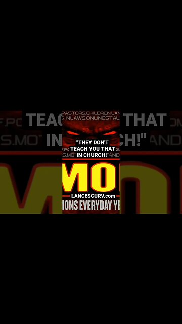 "THEY DON'T TEACH YOU THAT IN CHURCH!" | @LanceScurv #church #christianity #jesus #LancScurv