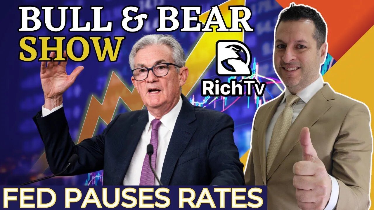 Fed Pauses Rates - Binance and SEC strike a Deal - Bull & Bear Show Episode #4