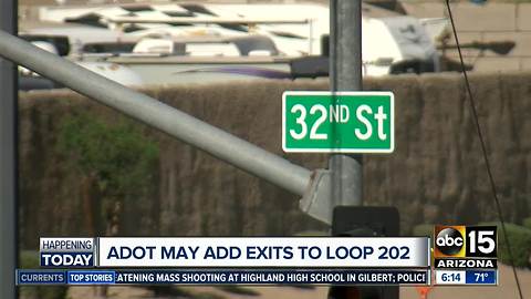 ADOT considering adding exits to South Mountain Freeway project