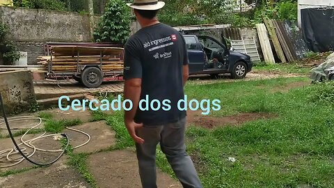 como fazer um canil , cercado para cachorro @bambutotal