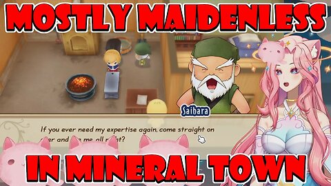 @MeowMoonified Mostly Maidenless in Mineral Town #vtuber #clips