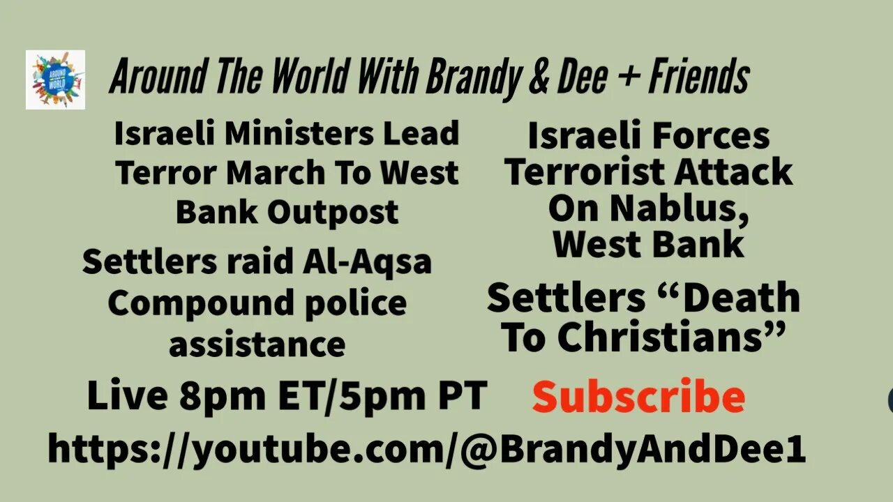 Israeli Terrorism Continues Nablus, West Bank, Al-Aqsa Mosque, Christians