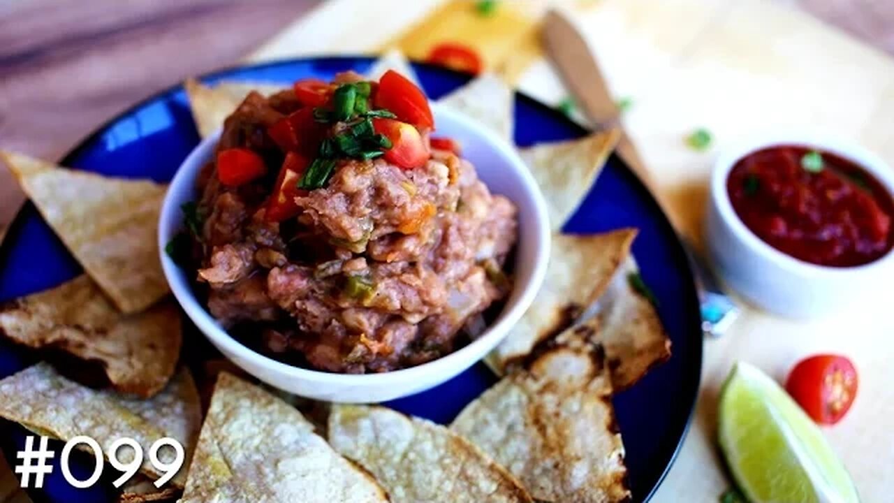 EPIC REFRIED BEANS - INSTANT POT VEGAN RECIPE