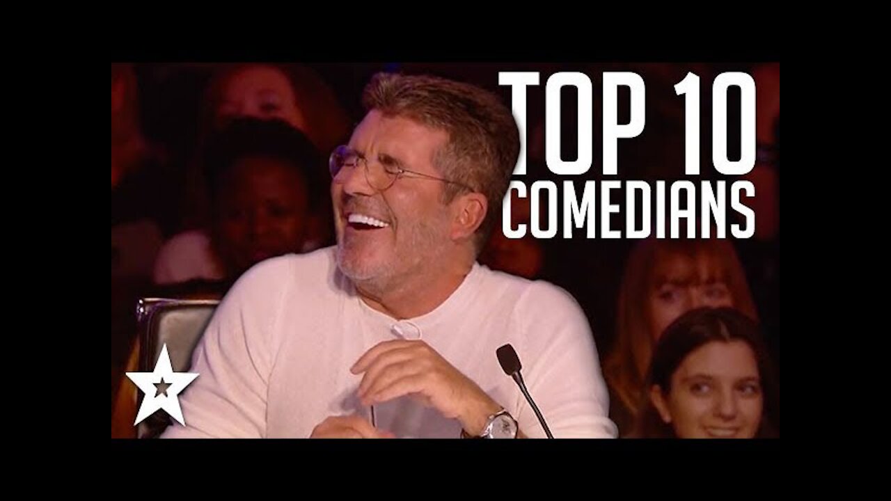 TOP 10 Funniest Comedians That Made SIMON COWELL Laugh on AGT & BGT | Got Talent Global/ #Nishan86