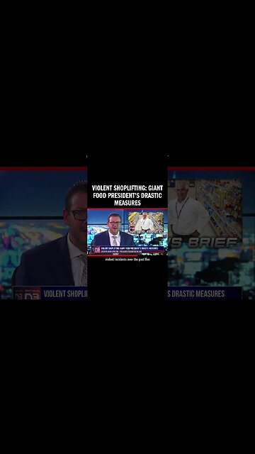 Violent Shoplifting: Giant Food President's Drastic Measures