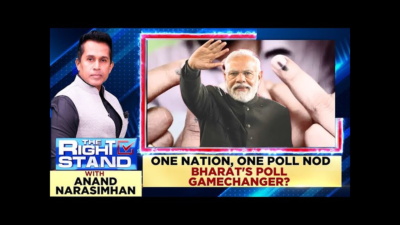 Union Cabinet Approves 'One Nation, One Election' Proposal | Parliament Session | #TheRightStand