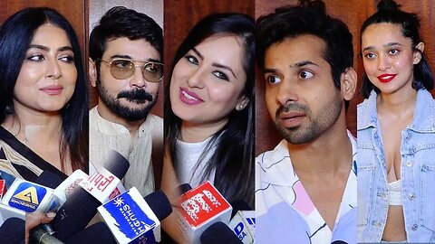 Shesh Pata screening with Sayani Gupta, Pooja Banerjee, Kunal Verma, Prosenjit | Bangali Movie