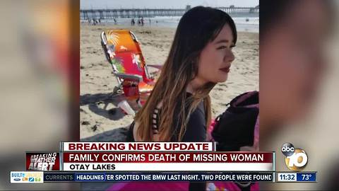 Mother confirms daughter was in car pulled from Otay Lakes