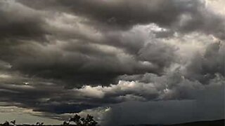 Gli effetti di una tempesta nel cielo d'Austrália