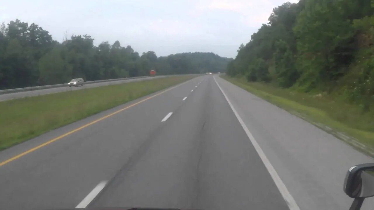 Fixing a flat & driving through West Virgina