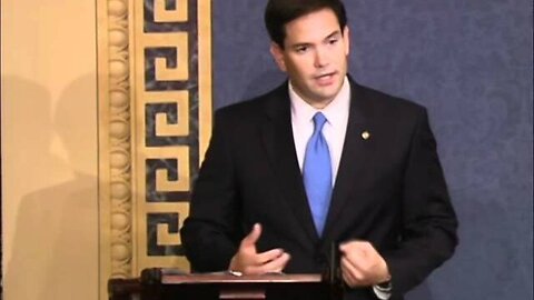 Senator Rubio Makes Case For Free Trade On Senate Floor