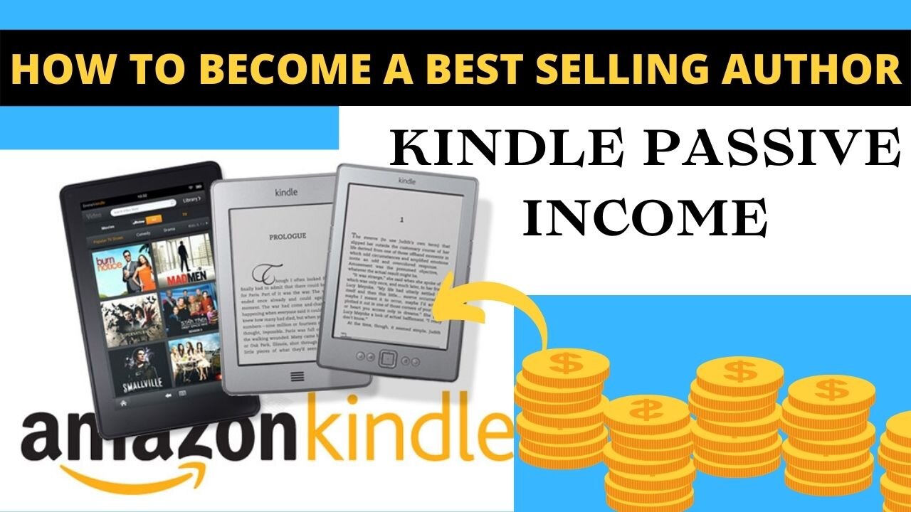 How To Be a Best Selling Author on Kindle |Amazon Passive Profits|