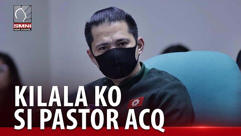 Matagal ko nang kilala si Pastor ACQ at kahit isang beses, 'di ako hiningan ng pera —Sen. Padilla