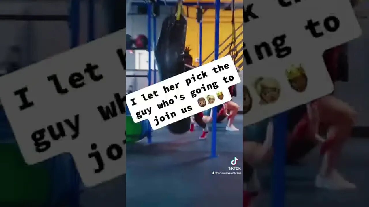 When I asked my girl for a threesome 👑