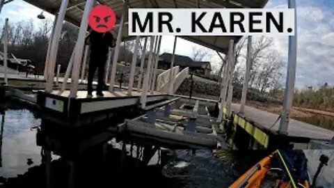 Fishing Clash at the Dock: Mr. Karen Strikes Again! CATCH, CLEAN, COOK.!!!!