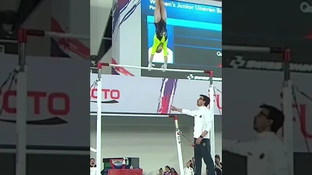 Giulia Perotti (Italy) on Bars - 2023 Junior World Championships #short