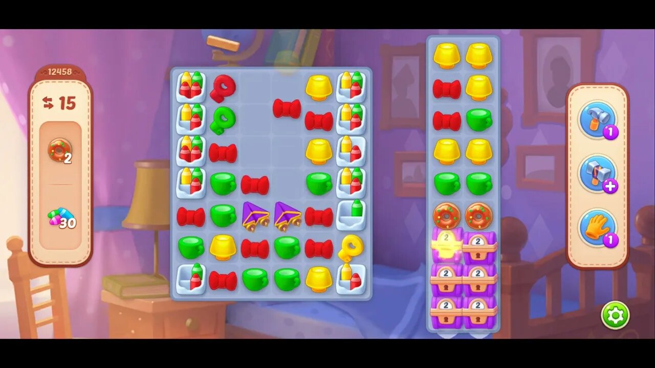 Playrix Homescapes Gameplay Walkthrough Level 12458