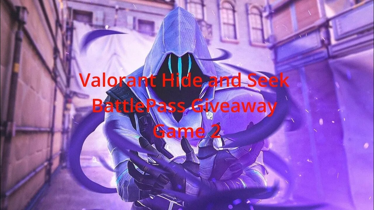 Valorant Hide and Seek BattlePass Giveaway Game 2 (Tagalog)