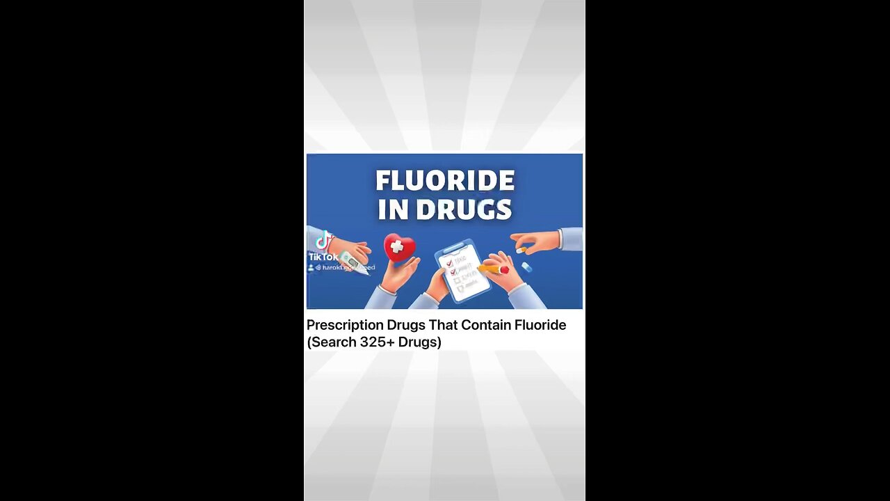 Fluoride in medicine