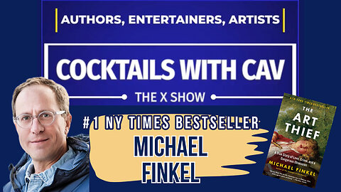 Interview - #1 NY TImes Nonfiction Bestseller - The Art Thief/Author Michael Finkel!