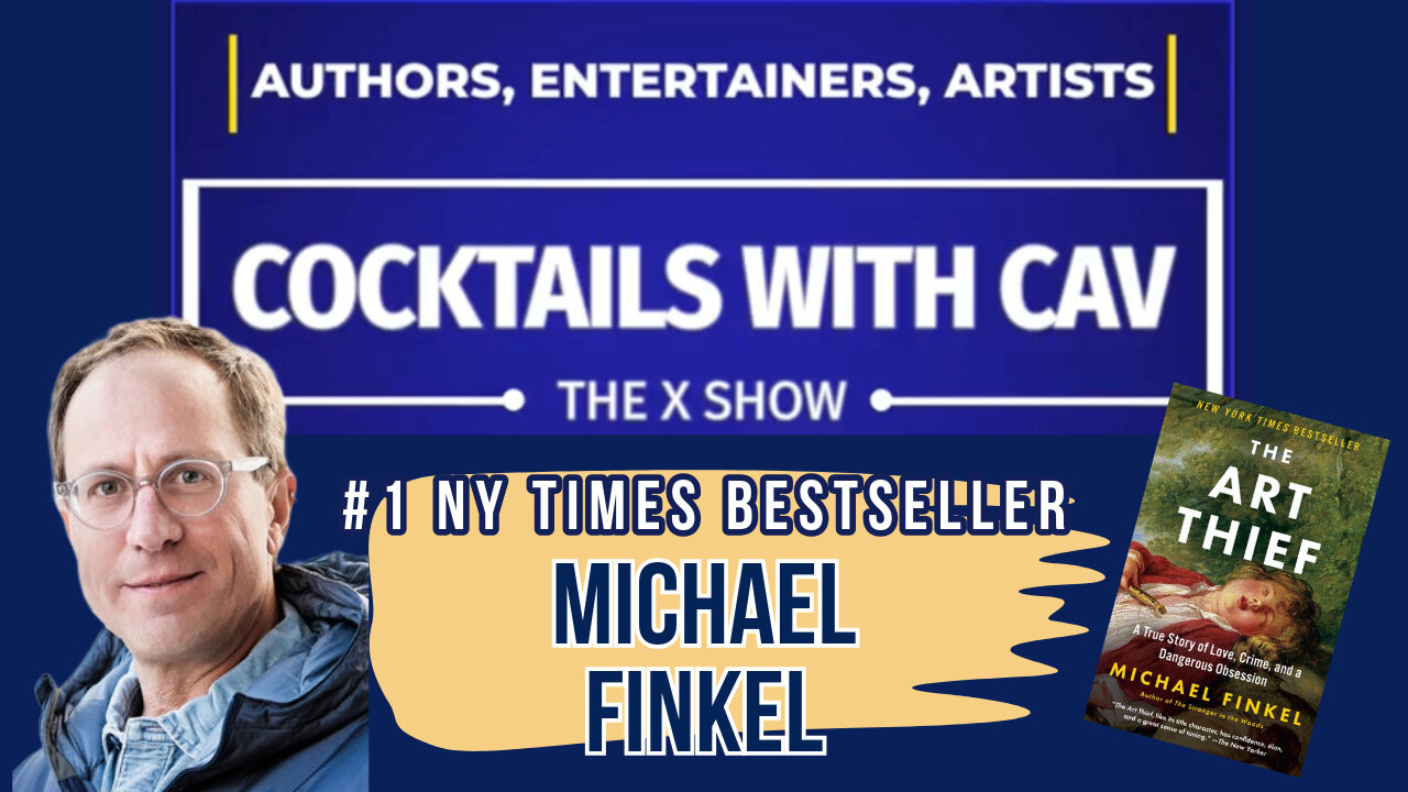 Interview - #1 NY TImes Nonfiction Bestseller - The Art Thief/Author Michael Finkel!