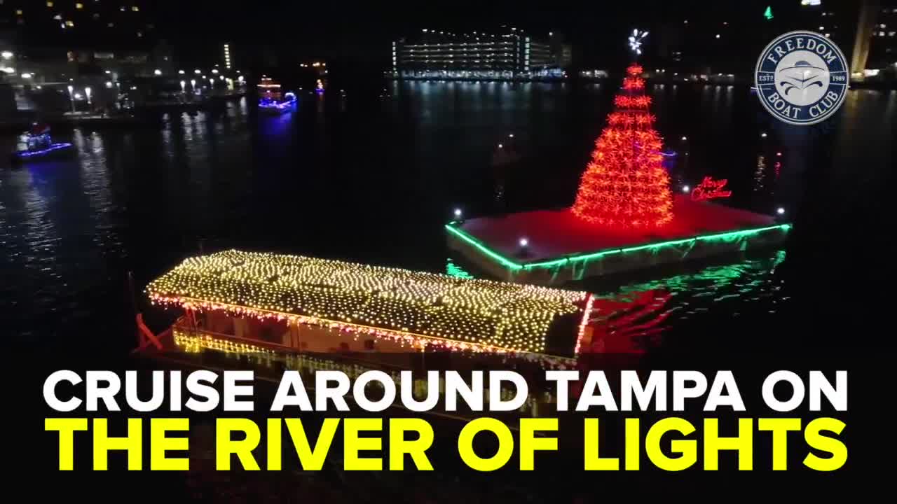 Cruise around Tampa on the River of Lights | Taste and See Tampa Bay