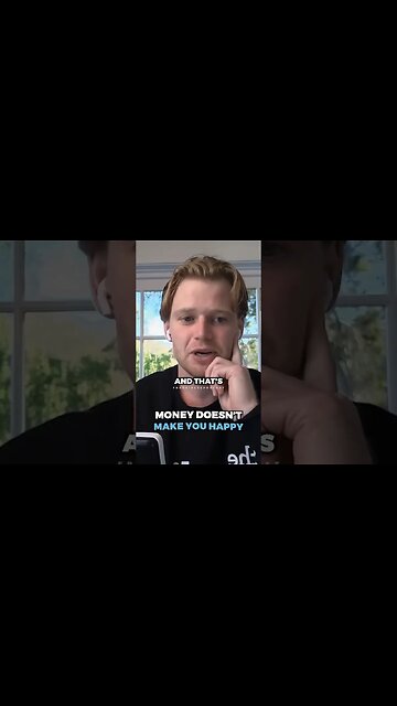 This is WHY money doesn’t make you happy ..